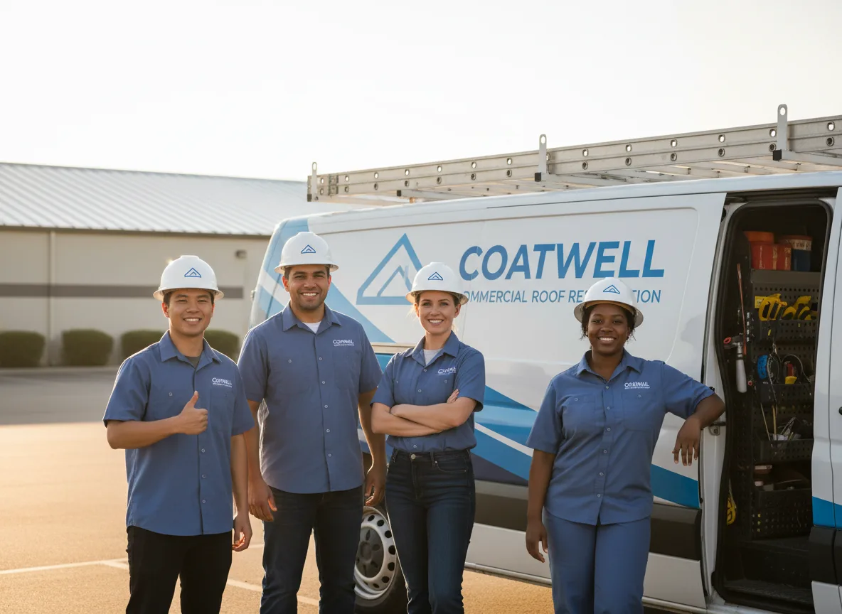 Commercial roof coating company in Fedora, SD